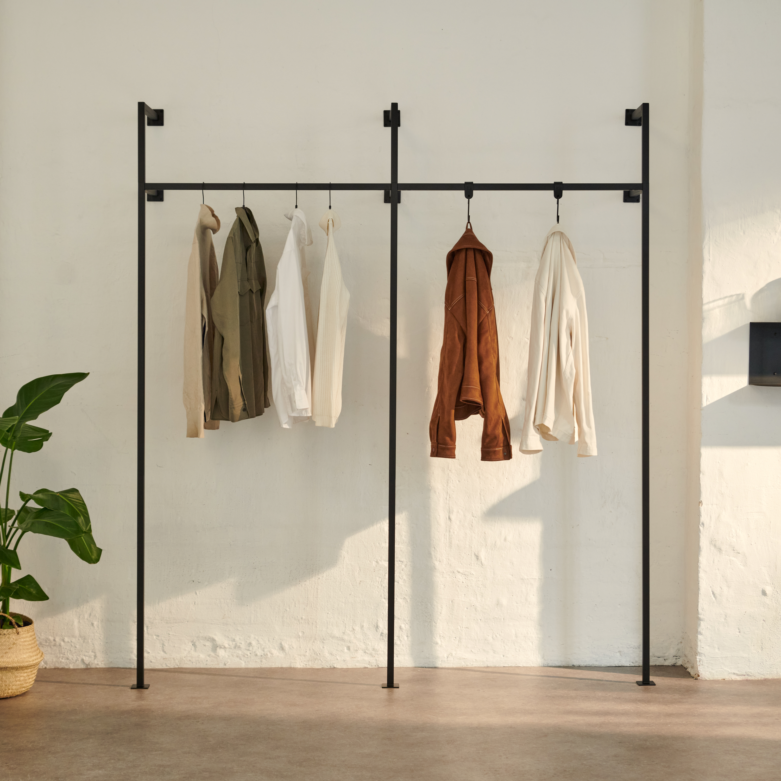 Wall coat rack SINGLE / DUO / TRIO