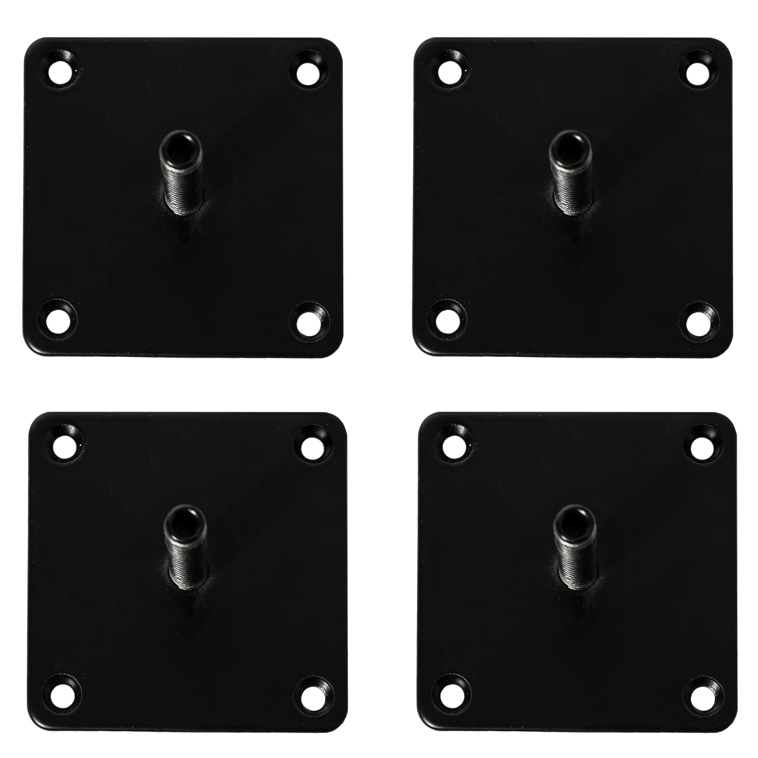 Set of 4 M8 mounting plates FUSION Legs